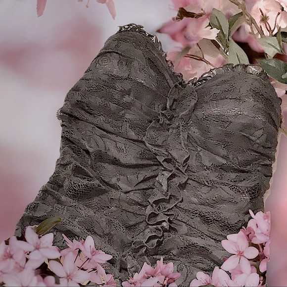 BEBE CHARCOAL SUMMER DRESS - Picture 3 of 7